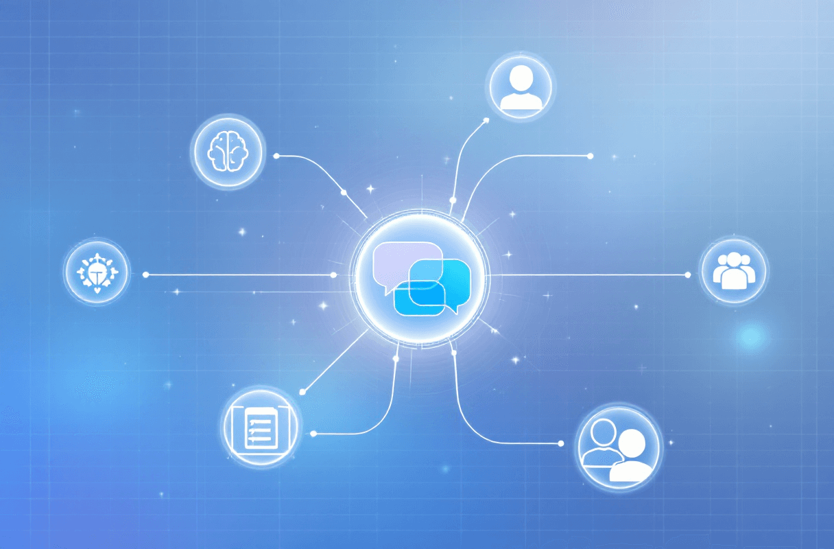 Automated meeting workflow diagram